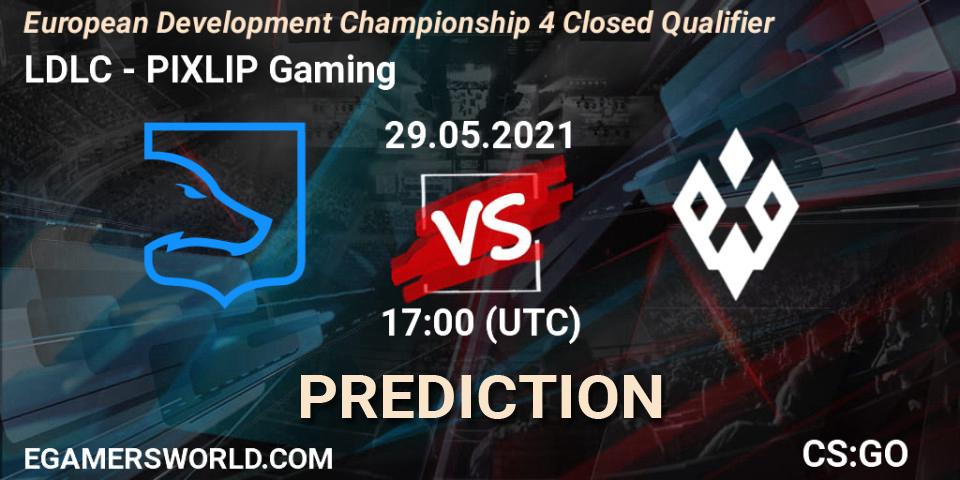 Pronósticos LDLC - PIXLIP Gaming. 29.05.2021 at 13:30. European Development Championship 4 Closed Qualifier - Counter-Strike (CS2)