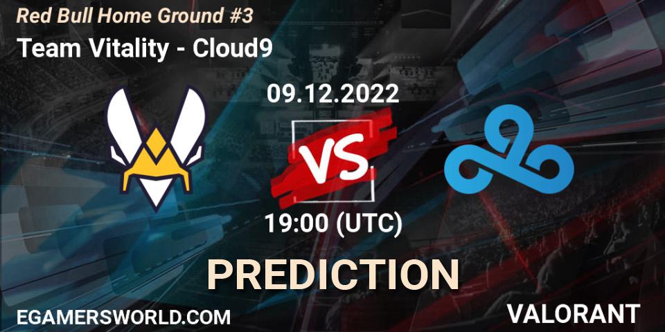 Pronósticos Team Vitality - Cloud9. 09.12.22. Red Bull Home Ground #3 - VALORANT