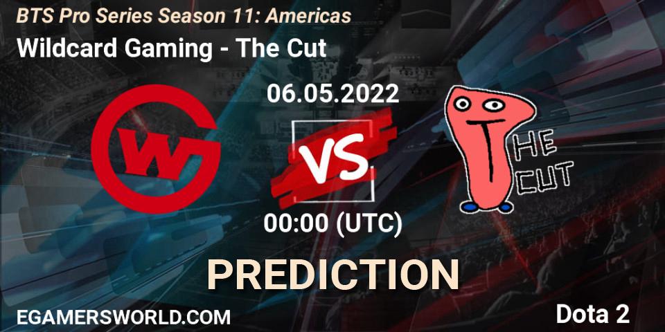 Pronósticos Wildcard Gaming - The Cut. 03.05.2022 at 01:28. BTS Pro Series Season 11: Americas - Dota 2