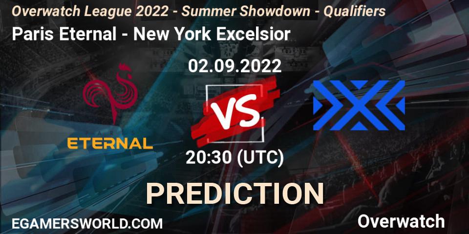 Pronósticos Paris Eternal - New York Excelsior. 02.09.22. Overwatch League 2022 - Summer Showdown - Qualifiers - Overwatch