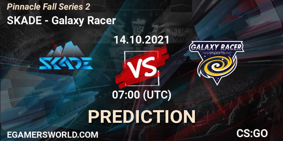 Pronósticos SKADE - Galaxy Racer. 14.10.21. Pinnacle Fall Series #2 - CS2 (CS:GO)
