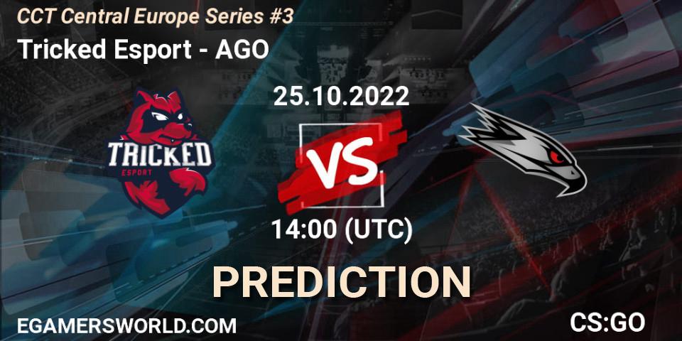 Pronósticos Tricked Esport - AGO. 25.10.2022 at 15:25. CCT Central Europe Series #3 - Counter-Strike (CS2)