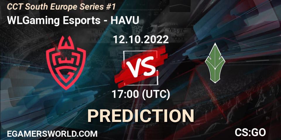 Pronósticos WLGaming Esports - HAVU. 12.10.22. CCT South Europe Series #1 - CS2 (CS:GO)