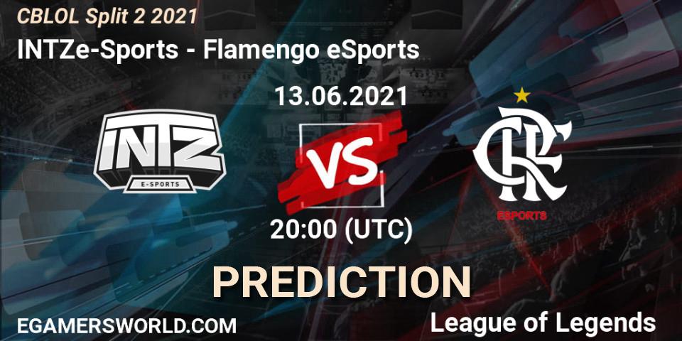 Pronósticos INTZ e-Sports - Flamengo eSports. 13.06.2021 at 20:00. CBLOL Split 2 2021 - LoL