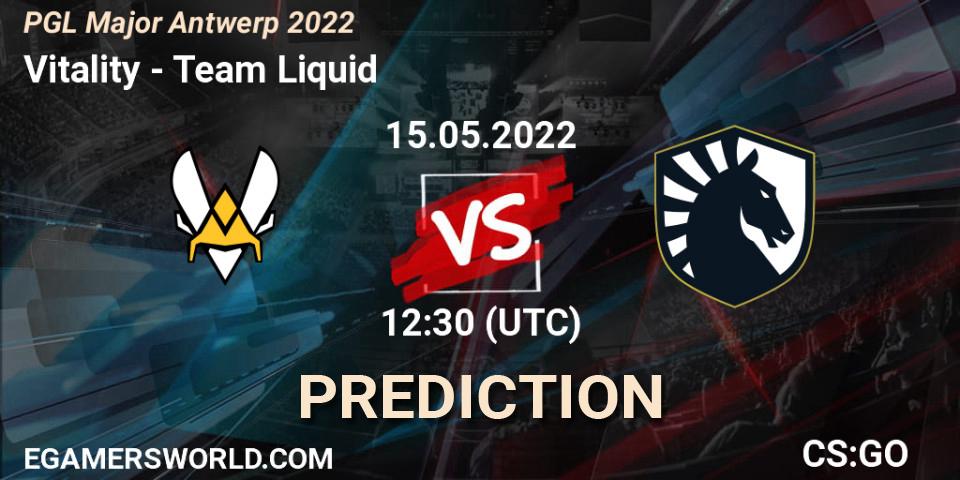 Pronósticos Vitality - Team Liquid. 15.05.22. PGL Major Antwerp 2022 - CS2 (CS:GO)