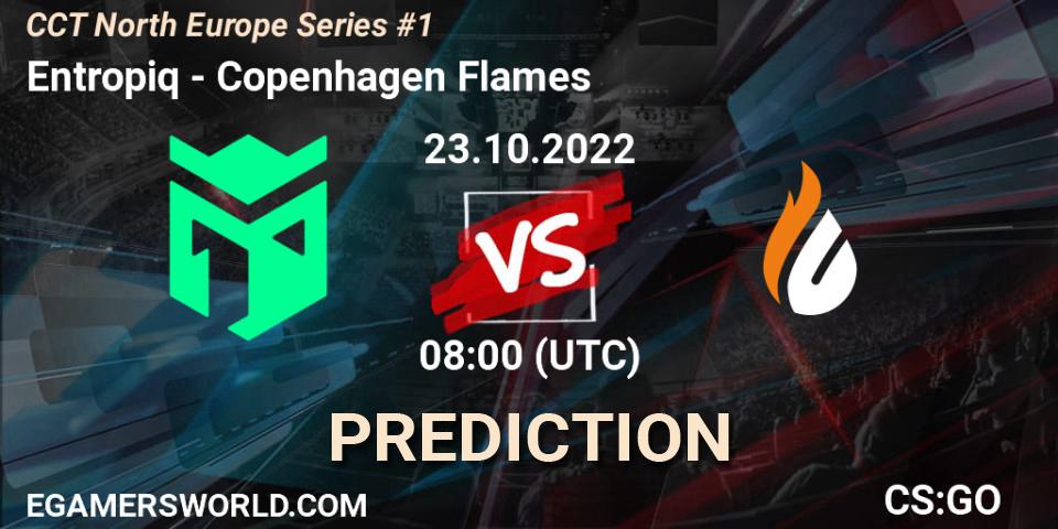 Pronósticos Entropiq - Copenhagen Flames. 23.10.2022 at 08:00. CCT North Europe Series #1 - Counter-Strike (CS2)