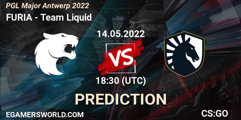 Pronósticos FURIA - Team Liquid. 14.05.22. PGL Major Antwerp 2022 - CS2 (CS:GO)