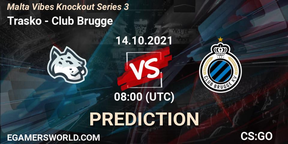 Pronósticos Trasko - Club Brugge. 14.10.2021 at 08:00. Malta Vibes Knockout Series 3 - Counter-Strike (CS2)