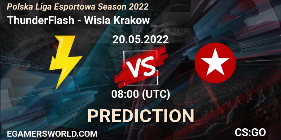 Pronósticos ThunderFlash - Wisla Krakow. 20.05.22. Polska Liga Esportowa Season 2022 - CS2 (CS:GO)