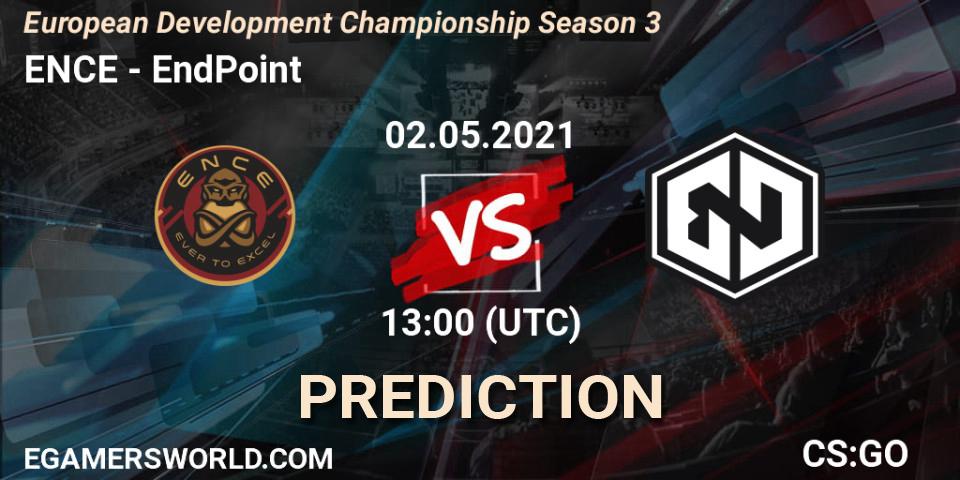 Pronósticos ENCE - EndPoint. 02.05.21. European Development Championship Season 3 - CS2 (CS:GO)