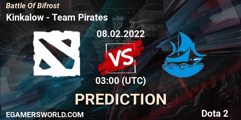 Pronósticos Kinkalow - Team Pirates. 08.02.2022 at 03:02. Battle Of Bifrost - Dota 2