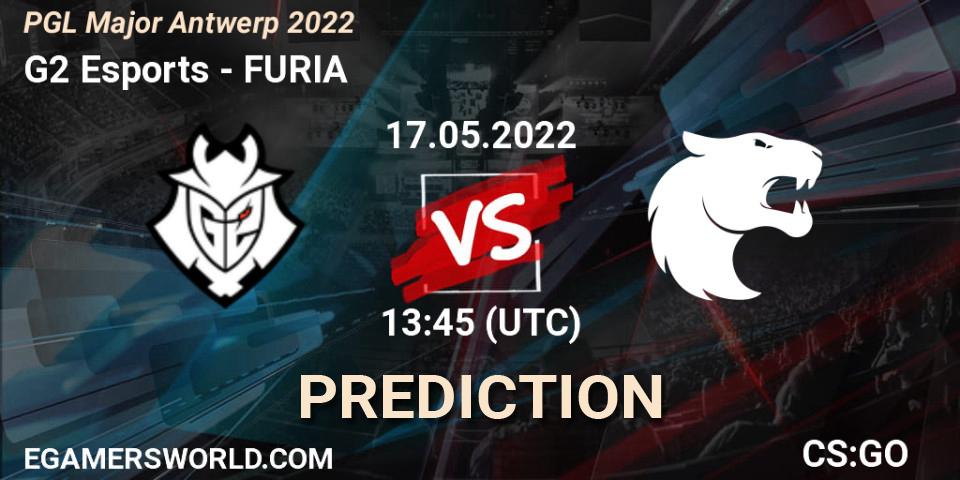 Pronósticos G2 Esports - FURIA. 17.05.22. PGL Major Antwerp 2022 - CS2 (CS:GO)