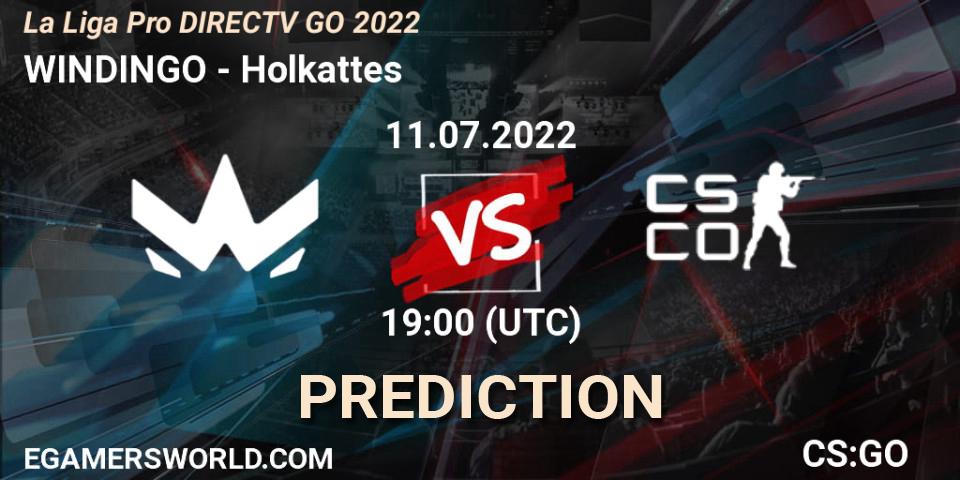 Pronósticos WINDINGO - Holkattes. 11.07.2022 at 19:00. La Liga Season 5: Pro Division - Counter-Strike (CS2)