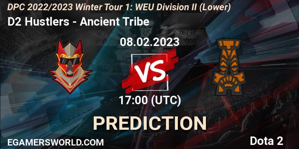Pronósticos D2 Hustlers - Ancient Tribe. 08.02.23. DPC 2022/2023 Winter Tour 1: WEU Division II (Lower) - Dota 2