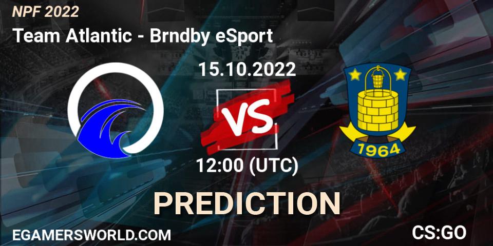 Pronósticos Team Atlantic - Brøndby eSport. 15.10.2022 at 13:00. NPF 2022 - Counter-Strike (CS2)