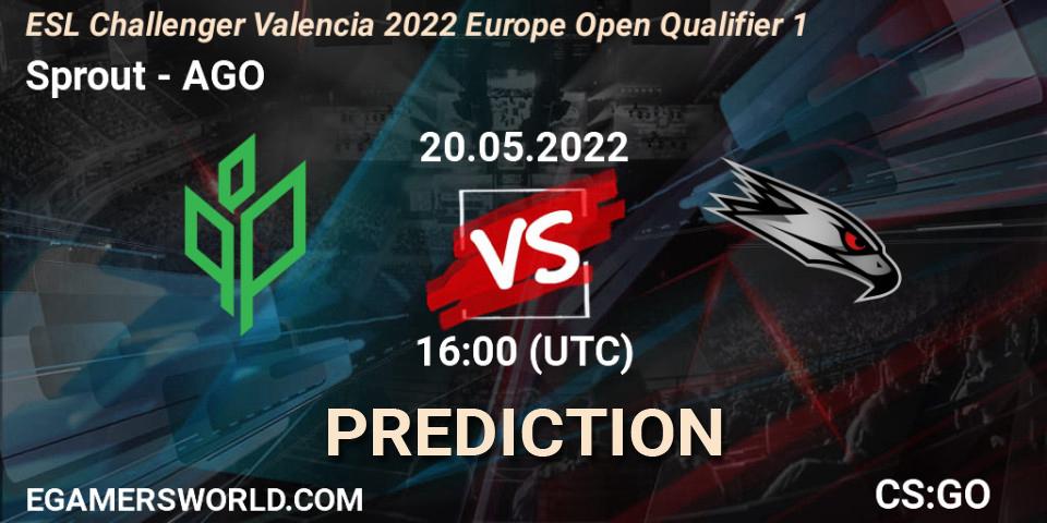 Pronósticos Sprout - AGO. 20.05.22. ESL Challenger Valencia 2022 Europe Open Qualifier 1 - CS2 (CS:GO)