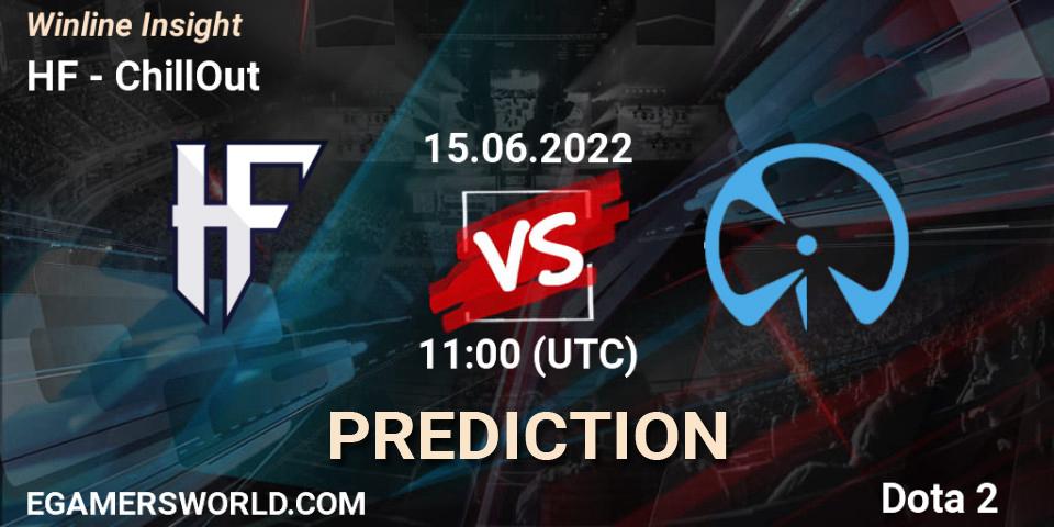 Pronósticos HF - ChillOut. 15.06.2022 at 11:00. Winline Insight - Dota 2