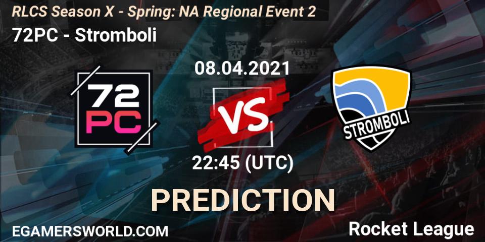 Pronósticos 72PC - Stromboli. 08.04.21. RLCS Season X - Spring: NA Regional Event 2 - Rocket League