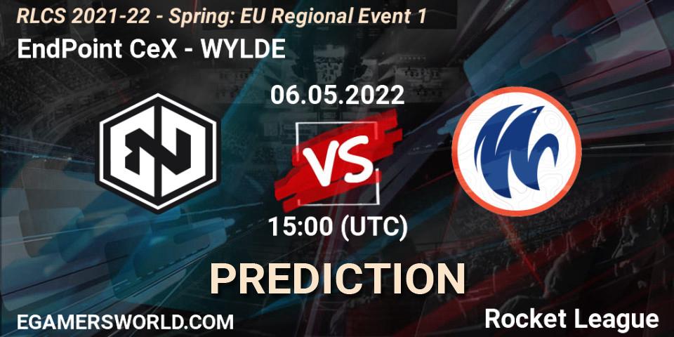 Pronósticos EndPoint CeX - WYLDE. 06.05.22. RLCS 2021-22 - Spring: EU Regional Event 1 - Rocket League