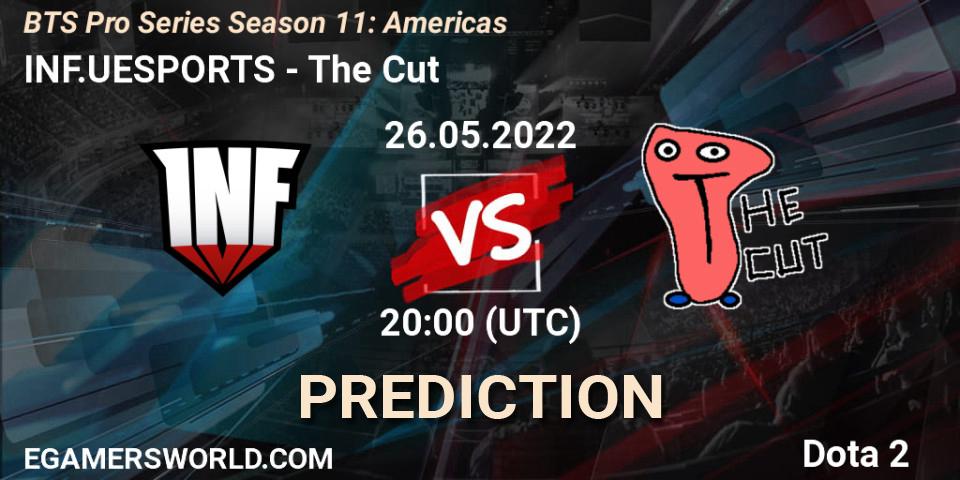 Pronósticos INF.UESPORTS - The Cut. 26.05.2022 at 20:00. BTS Pro Series Season 11: Americas - Dota 2