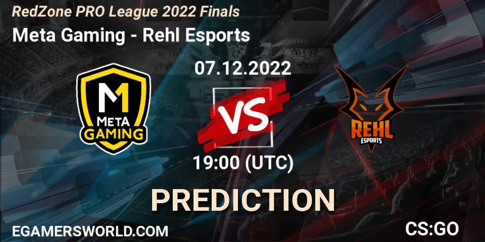 Pronósticos Meta Gaming Brasil - Rehl Esports. 07.12.22. RedZone PRO League 2022 Finals - CS2 (CS:GO)