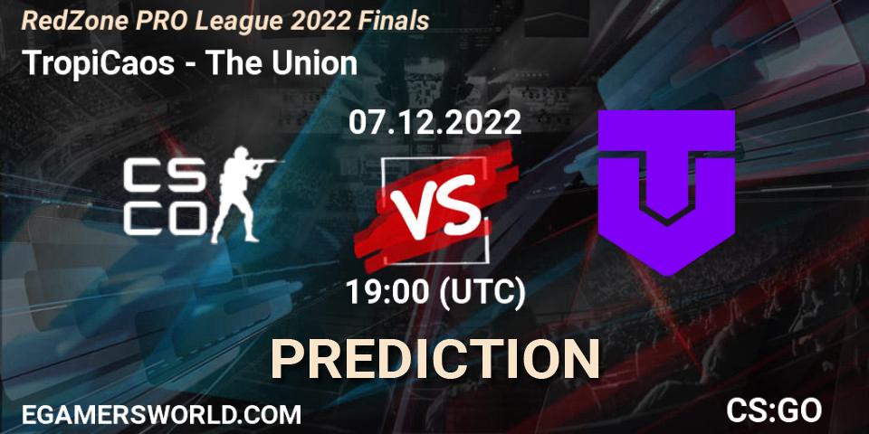 Pronósticos Sharks Youngsters - The Union. 07.12.22. RedZone PRO League 2022 Finals - CS2 (CS:GO)