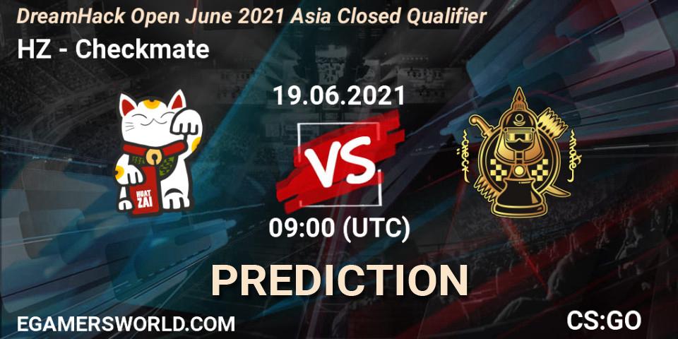 Pronósticos HZ - Checkmate. 19.06.21. DreamHack Open June 2021 Asia Closed Qualifier - CS2 (CS:GO)