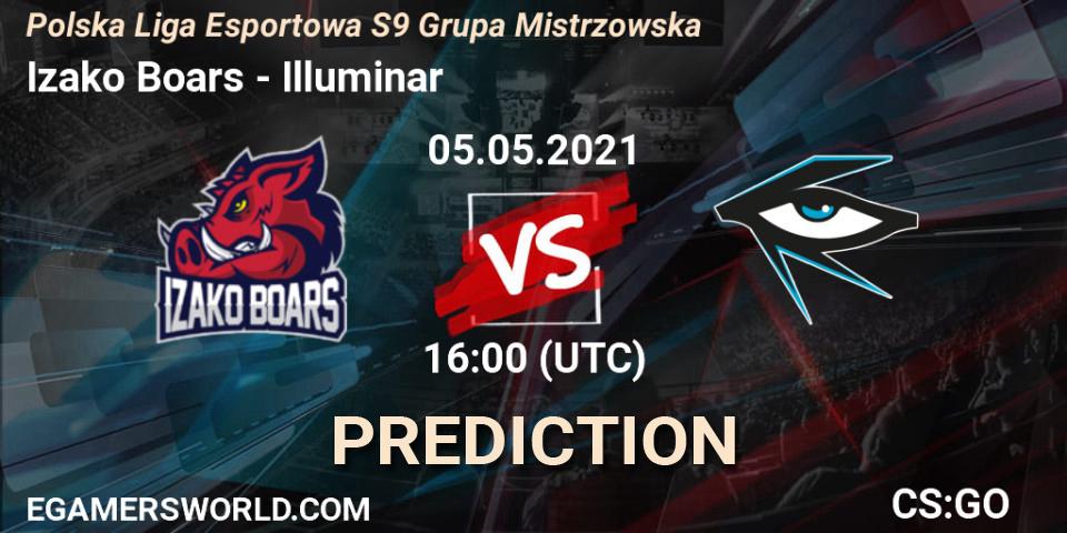 Pronósticos Izako Boars - Illuminar. 05.05.21. Polska Liga Esportowa S9 Grupa Mistrzowska - CS2 (CS:GO)