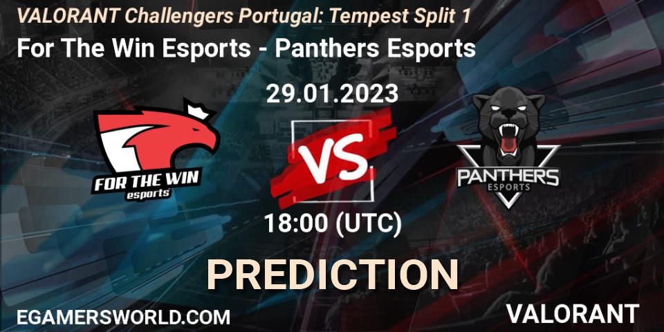 Pronósticos For The Win Esports - Panthers Esports. 20.02.23. VALORANT Challengers 2023 Portugal: Tempest Split 1 - VALORANT