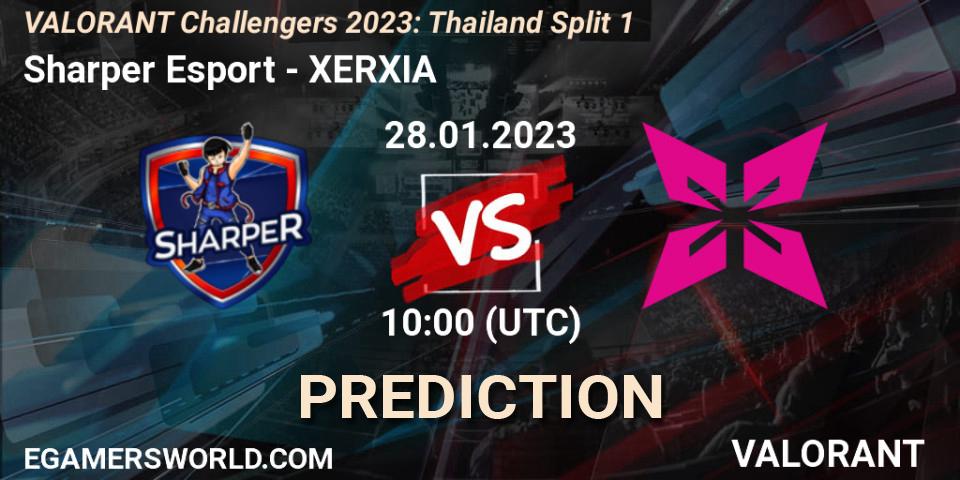 Pronósticos Sharper Esport - XERXIA. 28.01.23. VALORANT Challengers 2023: Thailand Split 1 - VALORANT