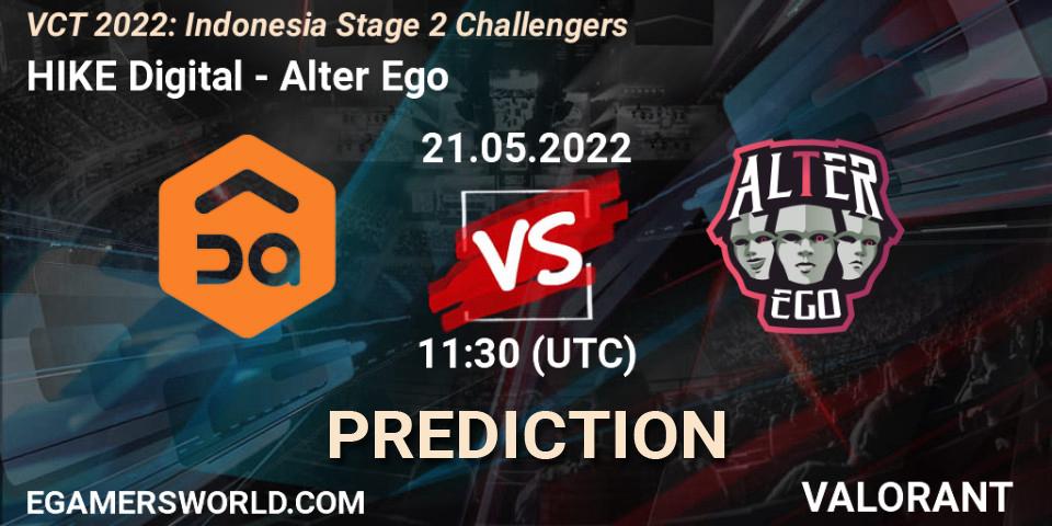 Pronósticos HIKE Digital - Alter Ego. 21.05.2022 at 12:45. VCT 2022: Indonesia Stage 2 Challengers - VALORANT