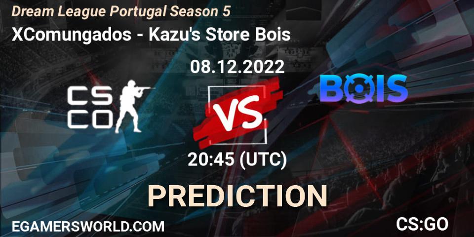Pronósticos XComungados - Kazu's Store Bois. 08.12.22. Dream League Portugal Season 5 - CS2 (CS:GO)