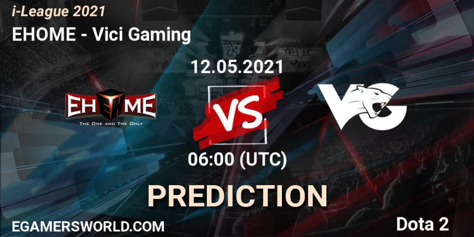 Pronósticos EHOME - Vici Gaming. 12.05.2021 at 06:00. i-League 2021 Season 1 - Dota 2