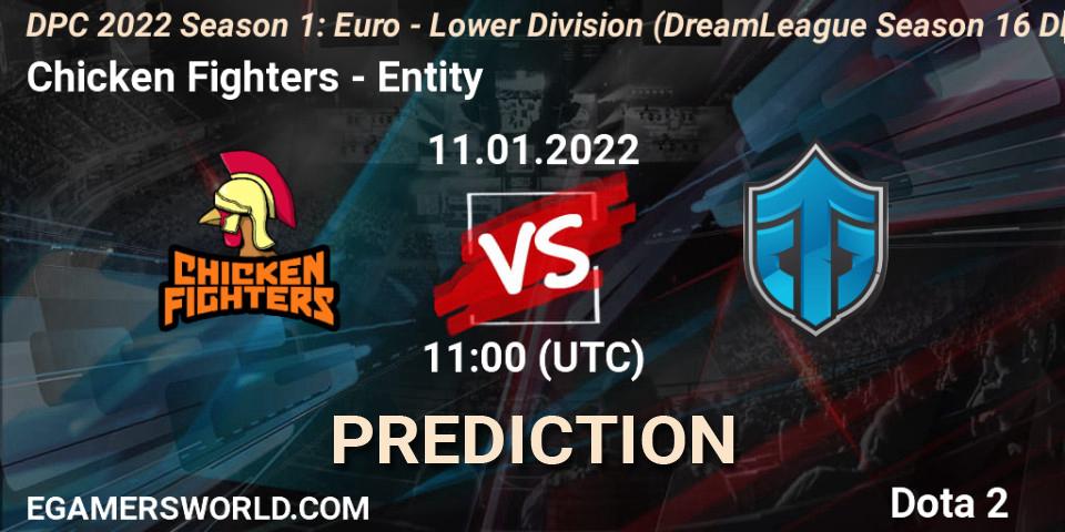 Pronósticos Chicken Fighters - Entity. 11.01.2022 at 10:56. DPC 2022 Season 1: Euro - Lower Division (DreamLeague Season 16 DPC WEU) - Dota 2