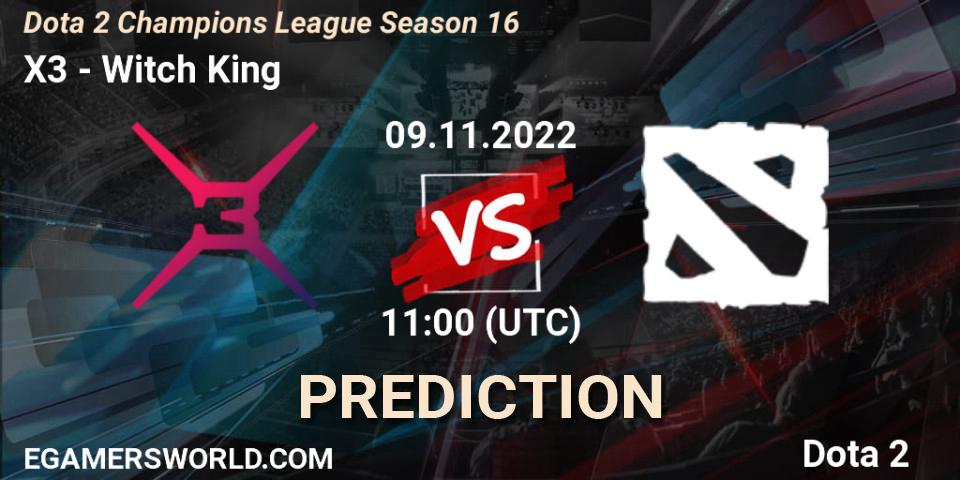 Pronósticos X3 - Witch King. 09.11.2022 at 11:54. Dota 2 Champions League Season 16 - Dota 2