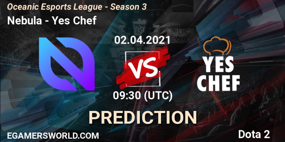 Pronósticos Nebula - Yes Chef. 02.04.21. Oceanic Esports League - Season 3 - Dota 2