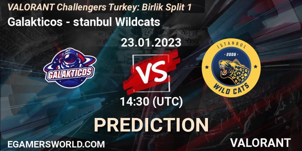 Pronósticos Galakticos - İstanbul Wildcats. 23.01.2023 at 14:45. VALORANT Challengers 2023 Turkey: Birlik Split 1 - VALORANT