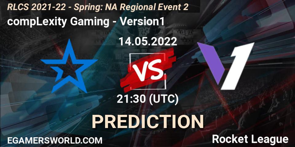 Pronósticos compLexity Gaming - Version1. 14.05.22. RLCS 2021-22 - Spring: NA Regional Event 2 - Rocket League