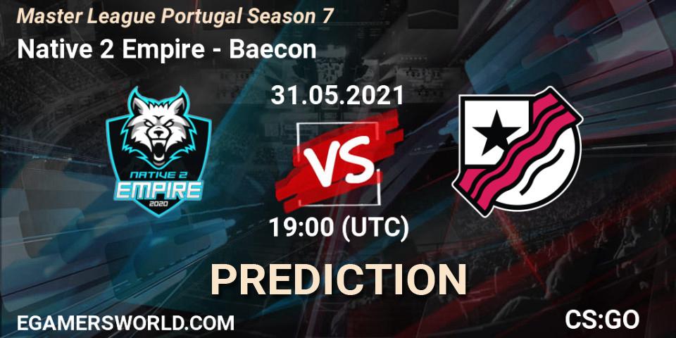 Pronósticos Native 2 Empire - Baecon. 31.05.21. Master League Portugal Season 7 - CS2 (CS:GO)
