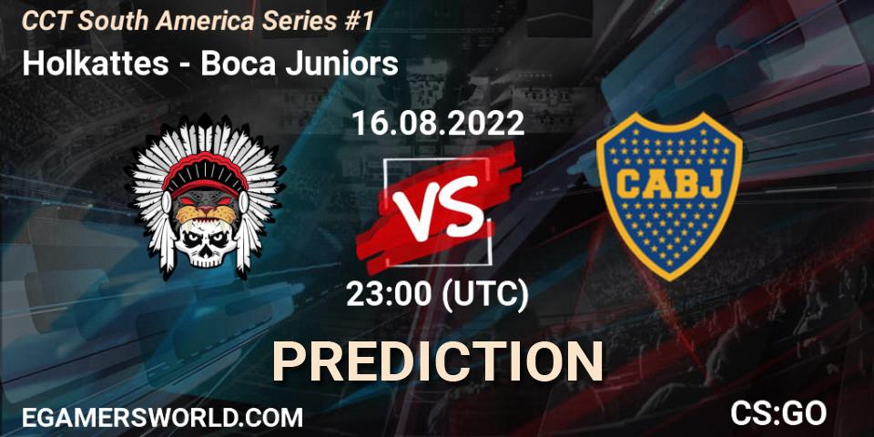 Pronósticos Holkattes - Boca Juniors. 17.08.22. CCT South America Series #1 - CS2 (CS:GO)