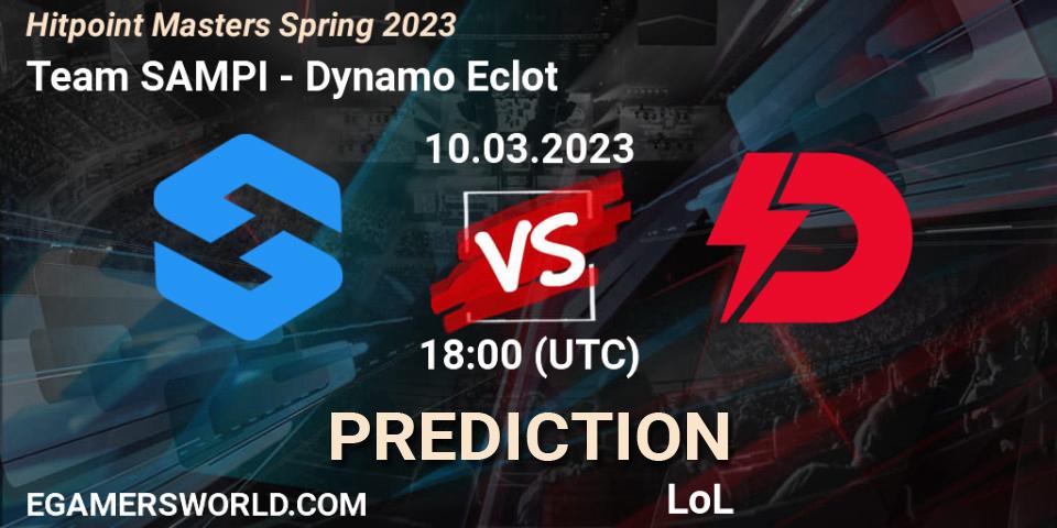Pronósticos Team SAMPI - Dynamo Eclot. 14.02.23. Hitpoint Masters Spring 2023 - LoL