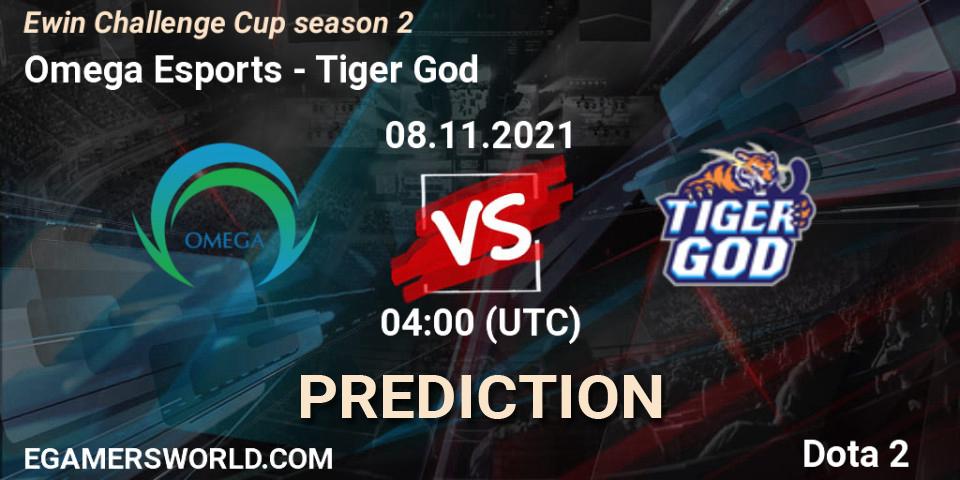 Pronósticos Omega Esports - Tiger God. 08.11.2021 at 04:12. Ewin Challenge Cup season 2 - Dota 2