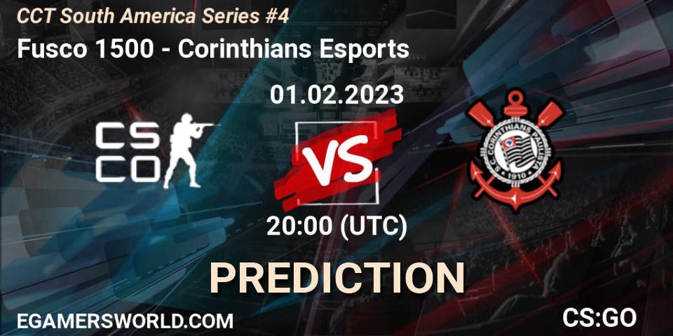 Pronósticos Fuscão 1500 - Corinthians Esports. 01.02.23. CCT South America Series #4 - CS2 (CS:GO)