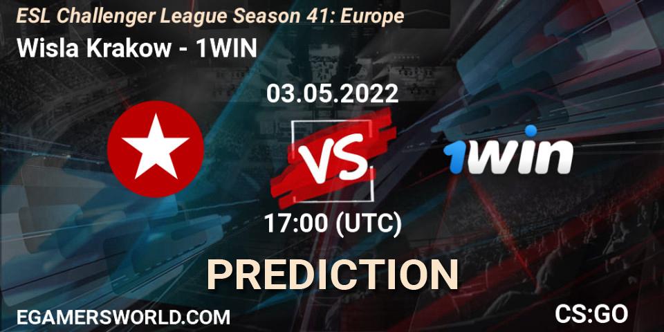 Pronósticos Wisla Krakow - 1WIN. 03.05.22. ESL Challenger League Season 41: Europe - CS2 (CS:GO)