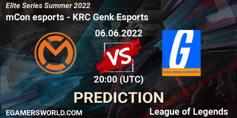 Pronósticos KV Mechelen - KRC Genk Esports. 06.06.2022 at 19:00. Elite Series Summer 2022 - LoL