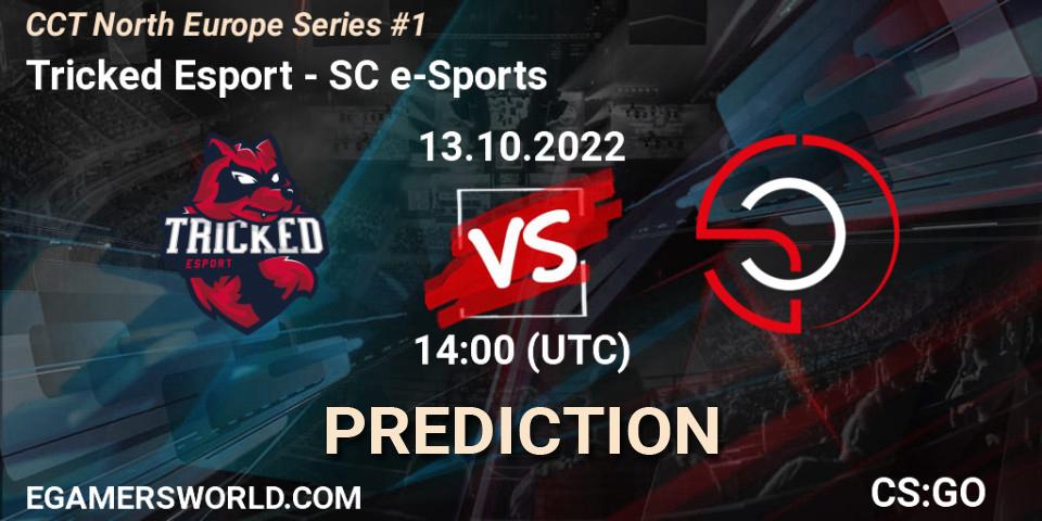 Pronósticos Tricked Esport - SC e-Sports. 13.10.2022 at 14:15. CCT North Europe Series #1 - Counter-Strike (CS2)