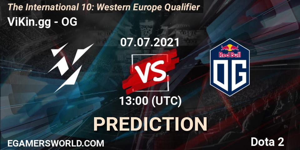 Pronósticos ViKin.gg - OG. 07.07.21. The International 10: Western Europe Qualifier - Dota 2