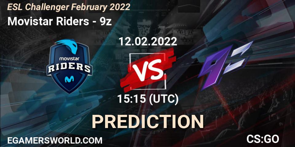 Pronósticos Movistar Riders - 9z. 12.02.2022 at 15:15. ESL Challenger February 2022 - Counter-Strike (CS2)