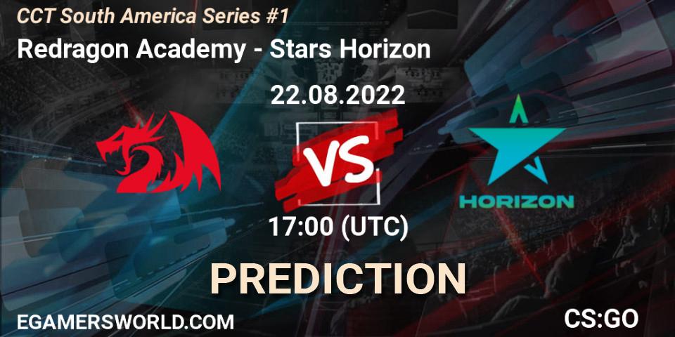Pronósticos Redragon Academy - Stars Horizon. 22.08.2022 at 17:00. CCT South America Series #1 - Counter-Strike (CS2)