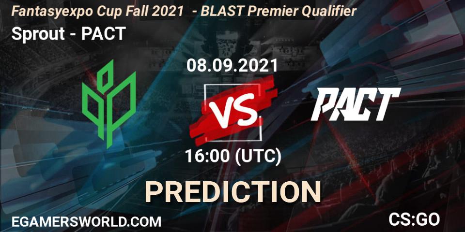 Pronósticos Sprout - PACT. 08.09.21. Fantasyexpo Cup Fall 2021 - BLAST Premier Qualifier - CS2 (CS:GO)